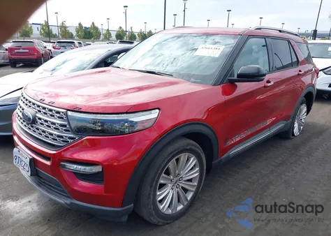 2020 Ford Explorer Limited из США, поврежденный, VIN 1FMSK7FH5LGB03799